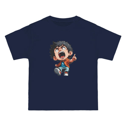 Mood of the Day Anime T-Shirt, Japanese Anime Style Boy Cool Graphic Tee Pop Art Manga Shirt Streetwear Casual T Shirt Unique Design