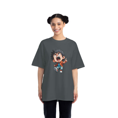 Mood of the Day Anime T-Shirt, Japanese Anime Style Boy Cool Graphic Tee Pop Art Manga Shirt Streetwear Casual T Shirt Unique Design