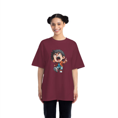 Mood of the Day Anime T-Shirt, Japanese Anime Style Boy Cool Graphic Tee Pop Art Manga Shirt Streetwear Casual T Shirt Unique Design