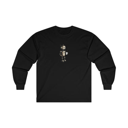 Caffeine Fuel Cotton Long Sleeve Tee | Coffee, Caffeine Lovers | Casual Hangout Streetwear T-Shirts | Gift Shirt