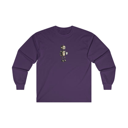 Caffeine Fuel Cotton Long Sleeve Tee | Coffee, Caffeine Lovers | Casual Hangout Streetwear T-Shirts | Gift Shirt