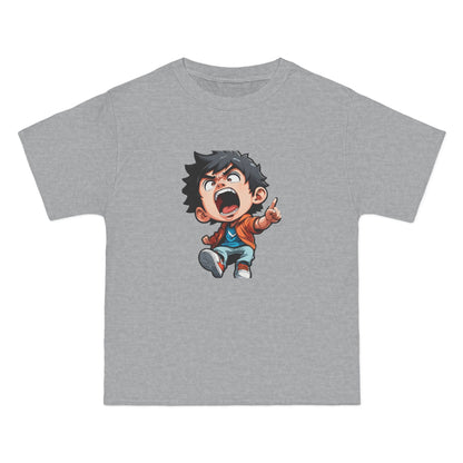 Mood of the Day Anime T-Shirt, Japanese Anime Style Boy Cool Graphic Tee Pop Art Manga Shirt Streetwear Casual T Shirt Unique Design