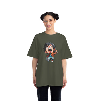 Mood of the Day Anime T-Shirt, Japanese Anime Style Boy Cool Graphic Tee Pop Art Manga Shirt Streetwear Casual T Shirt Unique Design