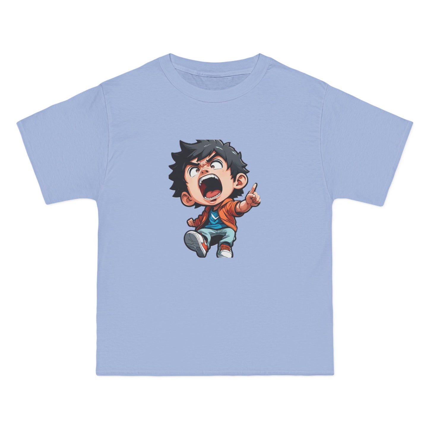 Mood of the Day Anime T-Shirt, Japanese Anime Style Boy Cool Graphic Tee Pop Art Manga Shirt Streetwear Casual T Shirt Unique Design
