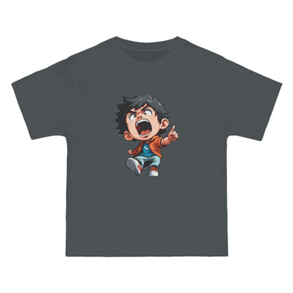 Mood of the Day Anime T-Shirt, Japanese Anime Style Boy Cool Graphic Tee Pop Art Manga Shirt Streetwear Casual T Shirt Unique Design