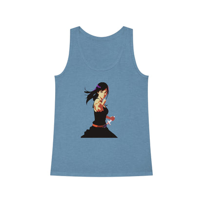 Anime Inner Warrior Girl | Cool Summer Tank Top | Festivals Workout Beach Streetwear