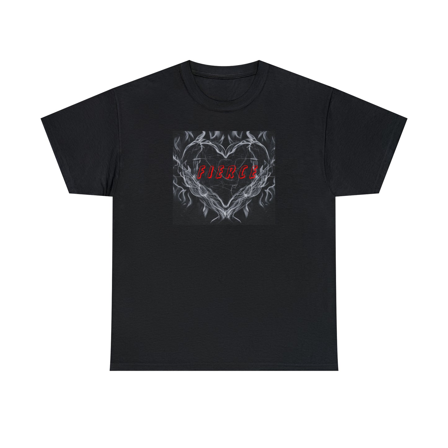 FIERCE HEART T-Shirt | The Limitless Collection | Unisex Heavy Cotton Tee