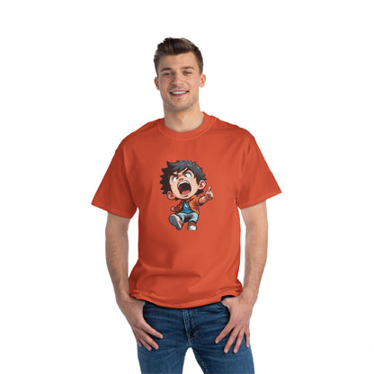 Mood of the Day Anime T-Shirt, Japanese Anime Style Boy Cool Graphic Tee Pop Art Manga Shirt Streetwear Casual T Shirt Unique Design