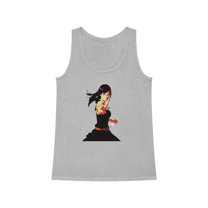 Anime Inner Warrior Girl | Cool Summer Tank Top | Festivals Workout Beach Streetwear
