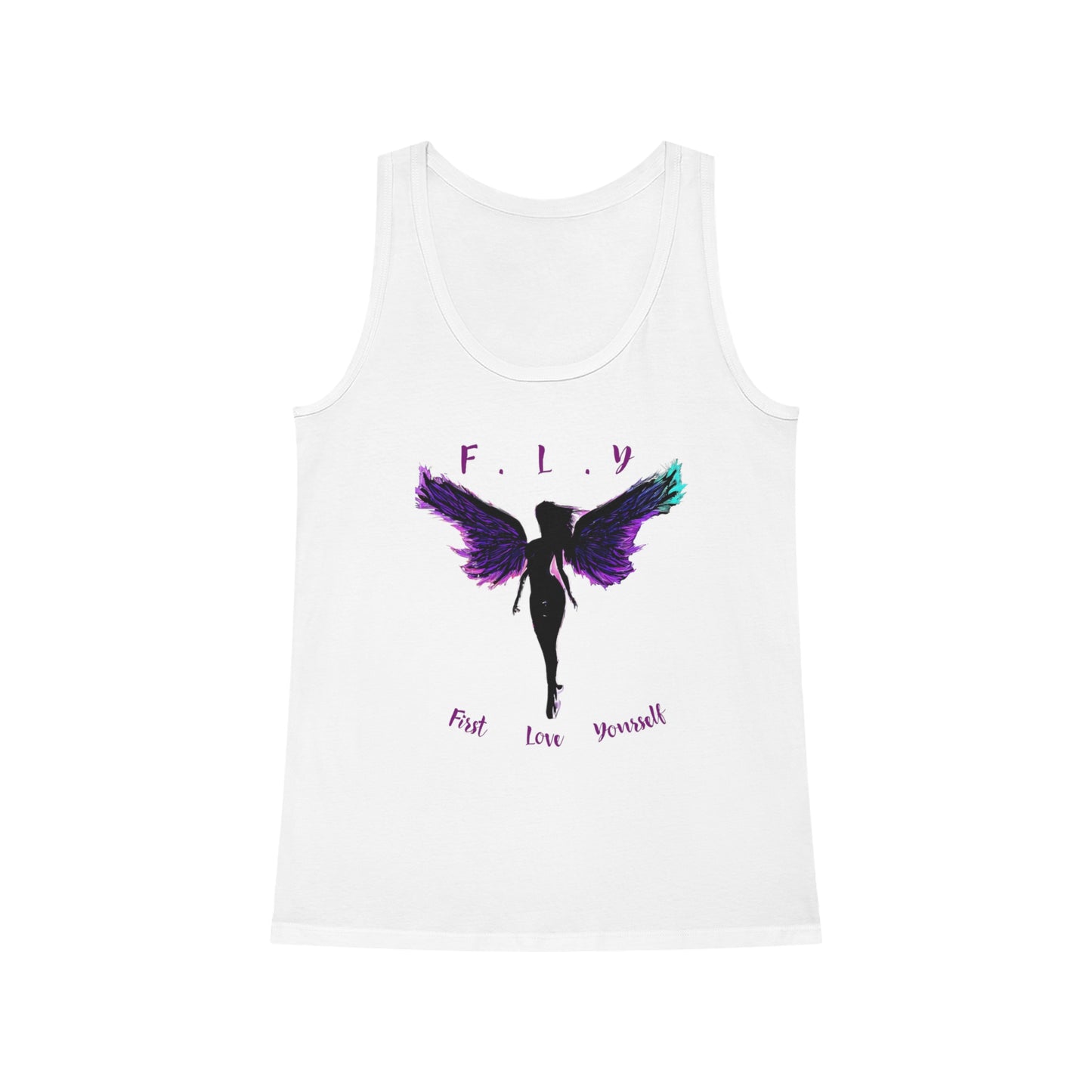 F.L.Y. Angel Tank Top | Concert Festivals Beach Summer Tank Top | Casual Inspirational Tee