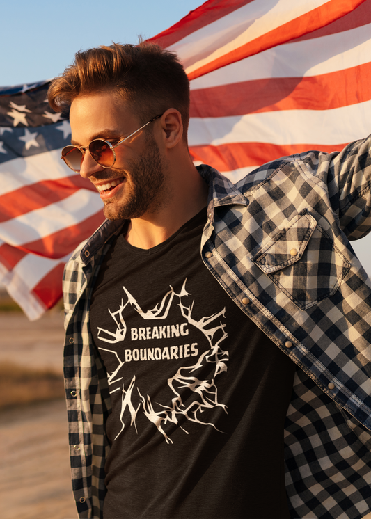 Breaking Boundaries T-Shirt | The Limitless Collection | Express Yourself!