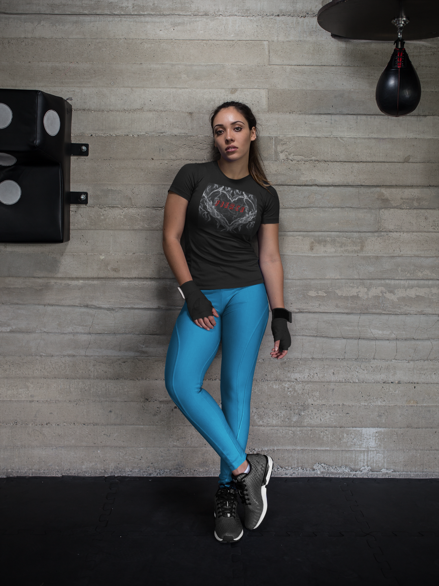 FIERCE HEART T-Shirt | The Limitless Collection | Unisex Heavy Cotton Tee