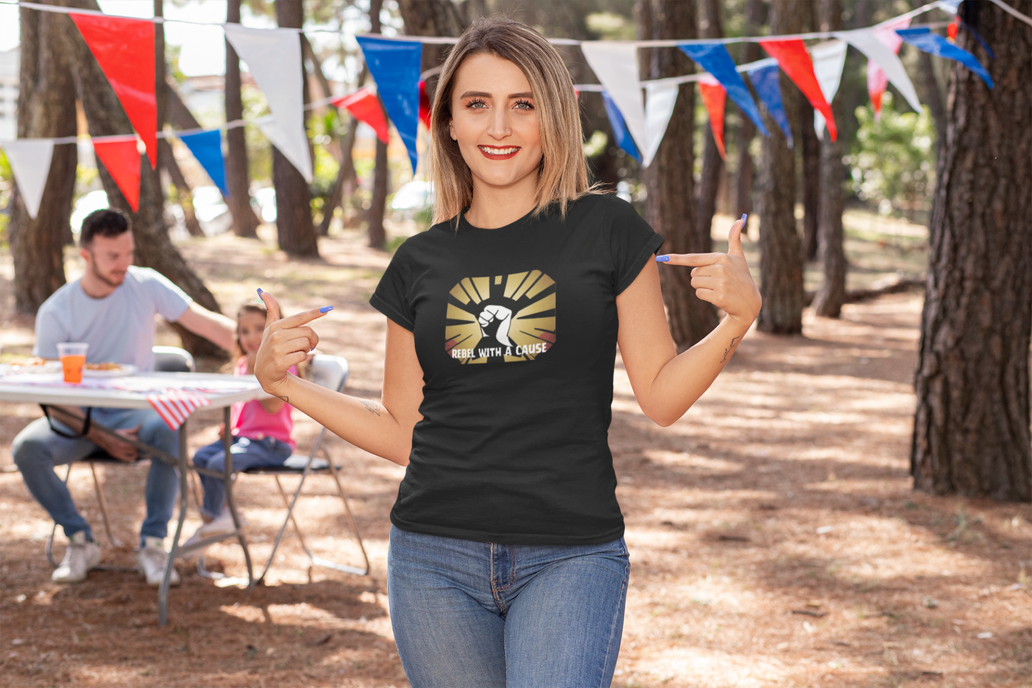 Rebel With A Cause T-Shirt | The Limitless Collection | Unisex Heavy Cotton Tee