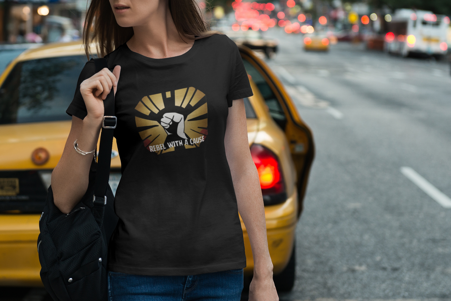 Rebel With A Cause T-Shirt | The Limitless Collection | Unisex Heavy Cotton Tee