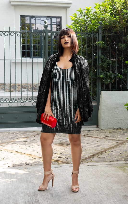 Sparkling Rain Women's Racerback Dress